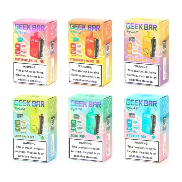Geek Bar Pulse 15000 puffs Geek Bar Pulse 15000 puffs