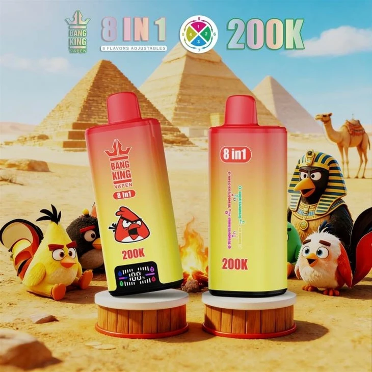 BANG KING VAPEN 8IN1 200000 factory