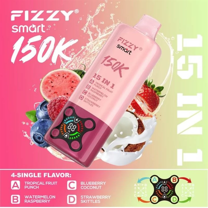 FIZZY SMART 15 IN 1 150K factory FIZZY SMART 15 IN 1 150K factory