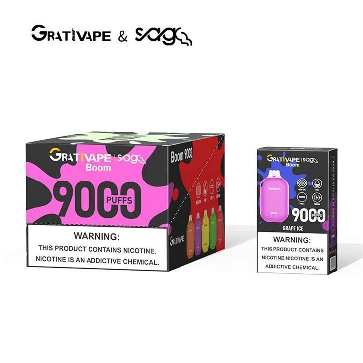 Grativape Boom 9000puffs vape Grativape Boom 9000puffs vape