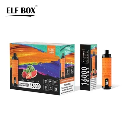Новинка: одноразова електронна сигарета ELF BOX SHISHA 16000