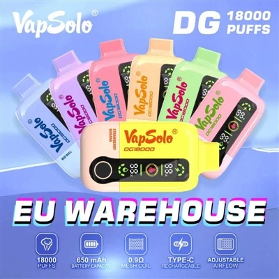 Чому пухирки Vapsolo DG 18000 стають кращим продуктом для любителів Vape в Єв...