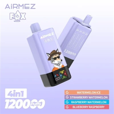 Airmez Fox 120000, на даний момент найбільший PUFFS продукт на європейському ...