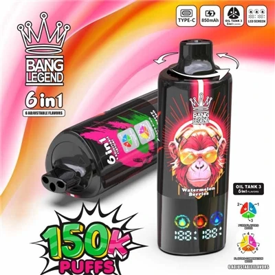 BANG LEGEND 150K Disposable E-Cigarette: флагманський інноваційний досвід із ...