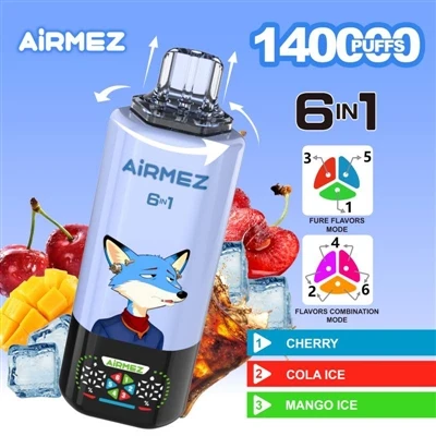 Airmez 6-in-1 140000: Переосмислення продуктивності та досвіду одноразових ел...