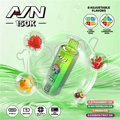 AIM AVN 150K PUFFS – нове покоління довговічних одноразових електронних сигар...