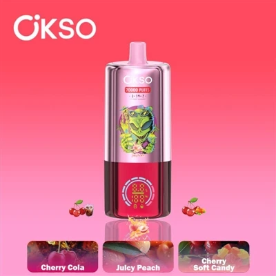 OKSO 3IN1 70000 PUFF: флагманська одноразова електронна-сигарета, створена дл...