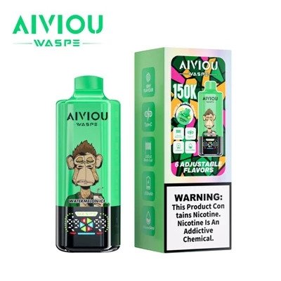 WASPE Aiviou 6 in 1 150K Puffs Disposable Vape – багато-функціональна однораз...