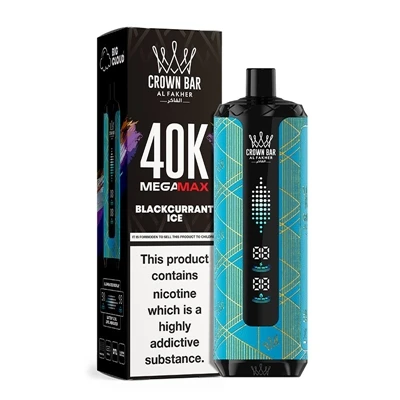 Справді «передова» одноразова електронна сигарета 40K DTL - AL Fakher Crown B...
