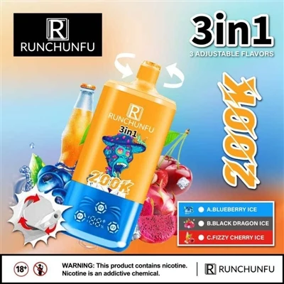 Runchunfu 200K Puffs: нове дослідження структури та взаємодії з користувачем ...