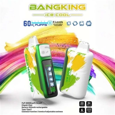 BANGKING ICE King COOL 60K: новий еталон для одноразових електронних-сигарет.
