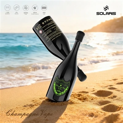 SOLARIS Champagne 30000 Puffs 30K E-E-cigarette: Коли велика кількість затяжо...