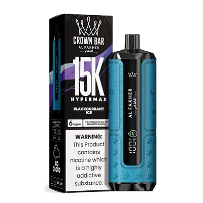 AL Fakher Crown Bar Hypermax 15K: високоякісна-варіант одноразової електронно...