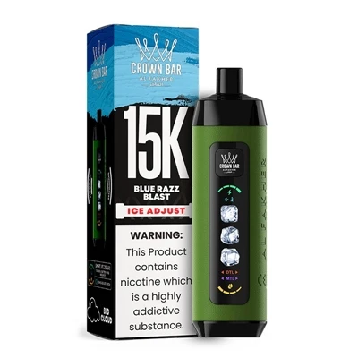 AL Fakher Crown Bar Ice Adjust 15K: преміальний вибір для одноразових електро...
