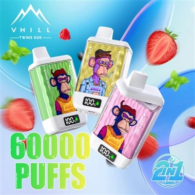 Vhill Twins 60000: абсолютно новий досвід у-одноразових електронних-сигаретах.