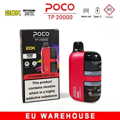 POCO 20000: одноразова електронна-сигарета, яка забезпечує баланс між довгові...