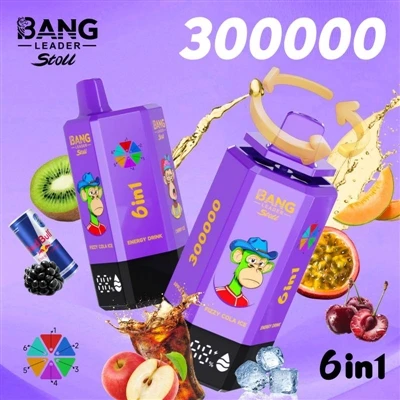 BANG LEADER Stoll 300K: одноразові електронні-сигарети вступають у «багато-си...