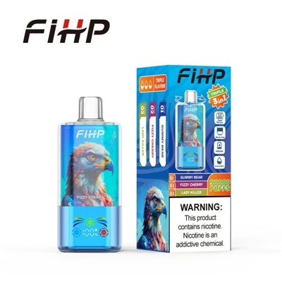 FIHP 90000 Triple 3in1: насолоджуйтесь задоволенням від вейпінгу з трьома різ...