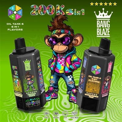BANG BLAZE 200000 6in1: шість смаків в одному, з якими справді можна грати довго