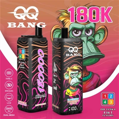 QQ BANG 4in1 180K: одна паличка для чотирьох смаків, що зробить ваш кожен ден...