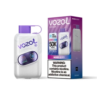 VOZOL STAR CLICK 50000: новий еталон для одноразових електронних-сигарет