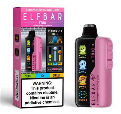 ELFBAR TRIO 40K PUFFS: переосмислення довговічності та задоволення від однора...