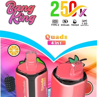 BANG KING Quads 250000 4IN1: High{2}}Revolution в одноразових вейпах