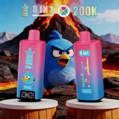 BANG KING VAPEN 8IN1 200K: Модна революція електронних сигарет для молоді