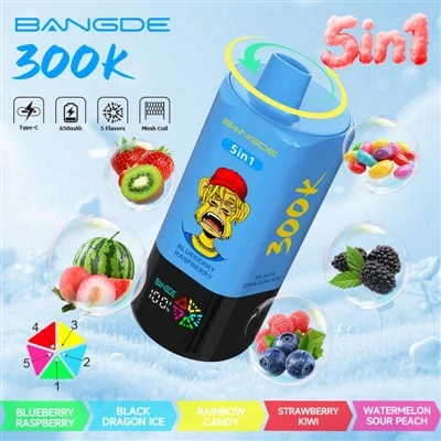 BANG DE 5IN1 300000: представник одноразових електронних-сигарет, що вступає ...
