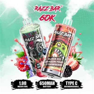 Razz Bar 65000+ Puffs: електронна-сигарета, яка доводить «досвід ледачих» до ...