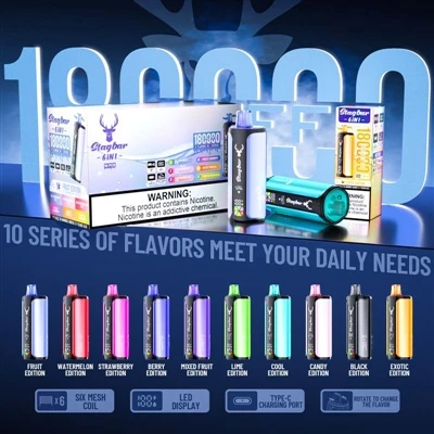 Stag Bar 6in1 180K Puffs: пристрій, який не любить возитися, але дуже добре «...