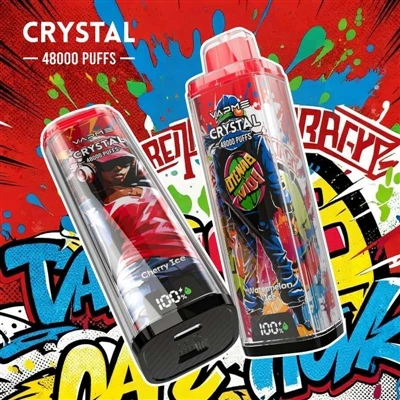 VAPME CRYSTAL 48000: одноразова-електронна сигарета великої-місткості, справд...