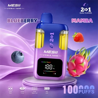 MESII VISIBLE TWINS 100K: одноразові електронні-сигарети нарешті починають ст...
