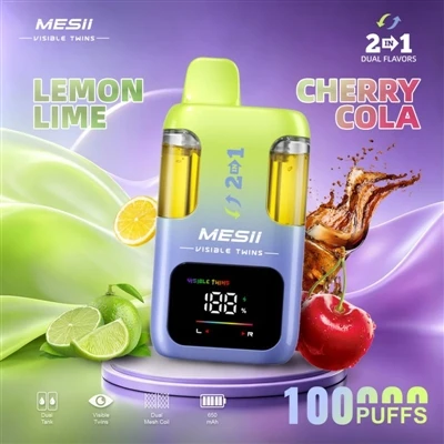 MESII VISIBLE TWINS 100K Puffs: Коли електронні-сигарети починають «залишатис...