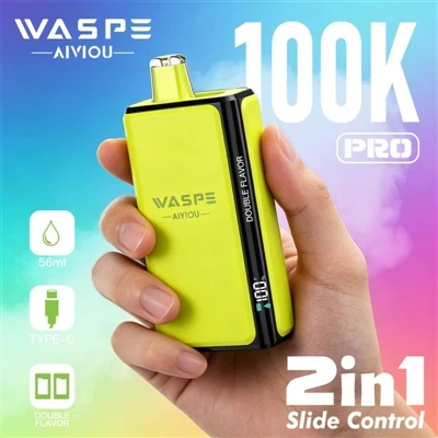 Waspe Double Flavor 100K Pro: коли вейп починає говорити «ні» «нудьзі»