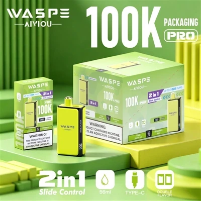 Waspe Double Flavor 100K Pro: коли одноразові вейпи починають говорити «ні» «...
