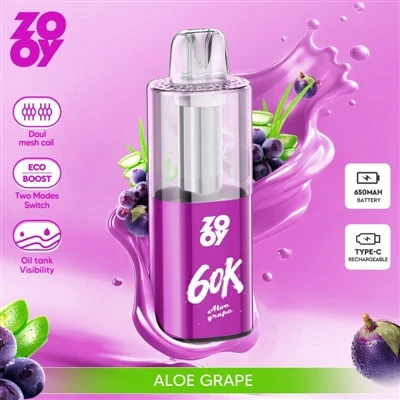 ZOOY Fizzy 60K: High-Puff Vapes вступають в «еру витривалості»