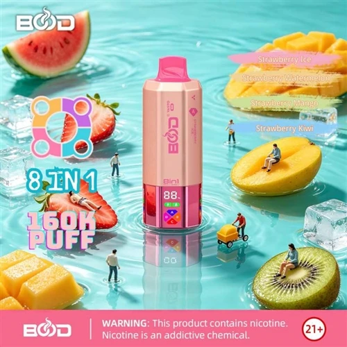 Bood Vasto 160K 8-in-1: новий представник багатосмакових електронних сигарет,...