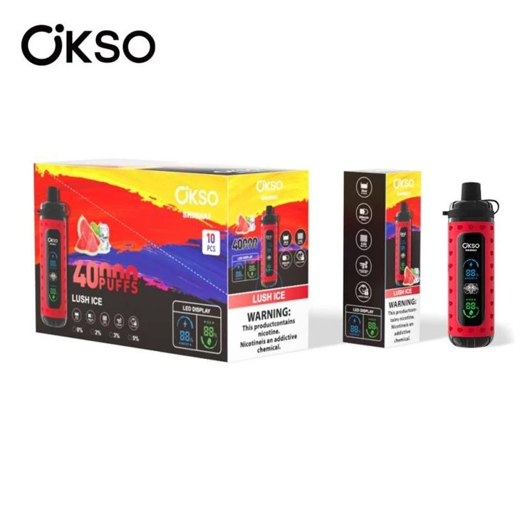 00lush ice_OKSO Shisha Max 40000 00lush ice_OKSO Shisha Max 40000