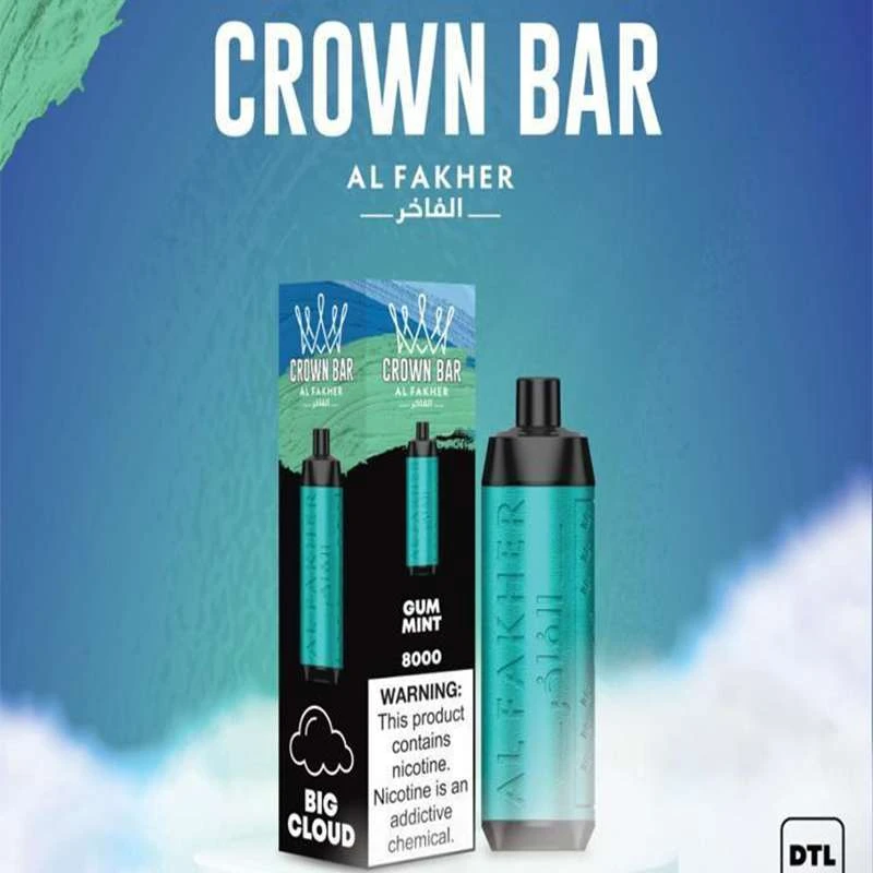 AL FAKHER CROWN BAR 8000 puffs AL FAKHER CROWN BAR 8000 puffs
