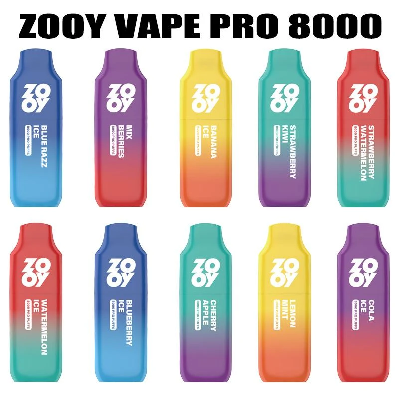 ZOOY PRO 8000 puffs vape 2