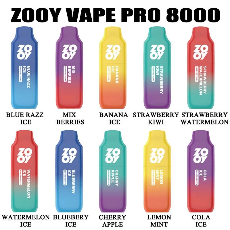ZOOY PRO 8000 puffs vape 5