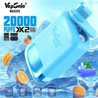 Vapsolo Twins 20000 Puffs подвійні ароматизатори