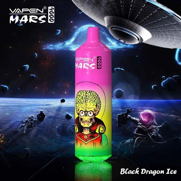Vapen Mars tornado 9000puffs_black dragon ice Vapen Mars tornado 9000puffs_black dragon ice