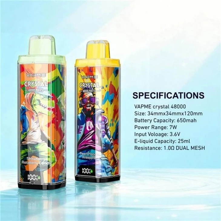 VAPME CRYSTAL 48000 factory VAPME CRYSTAL 48000 factory